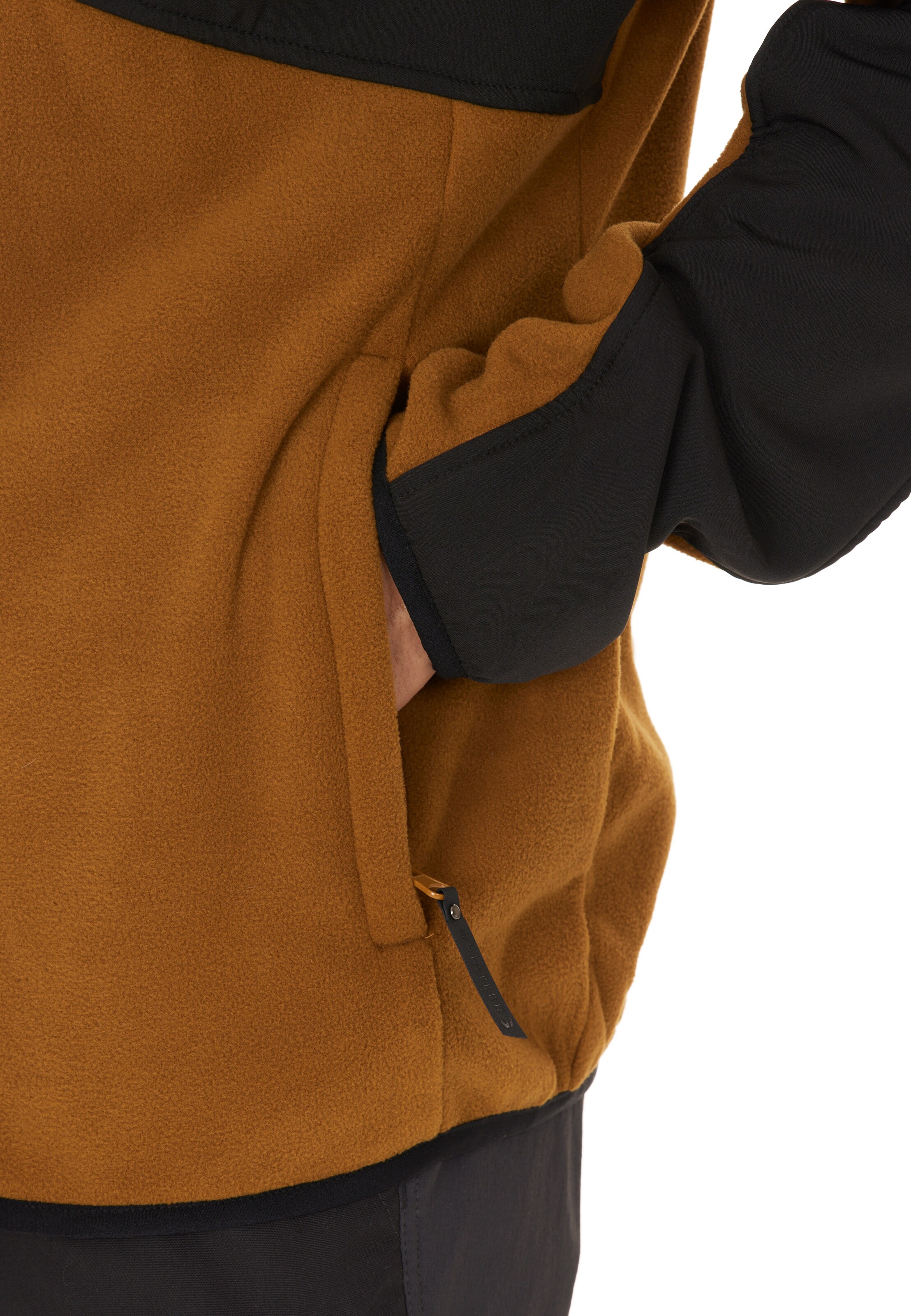 Whistler Funktionele fleece-jas 'Evo' in Bruin