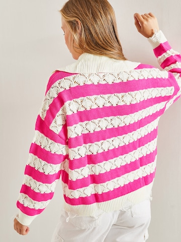 Bianco Lucci Пуловер в розово