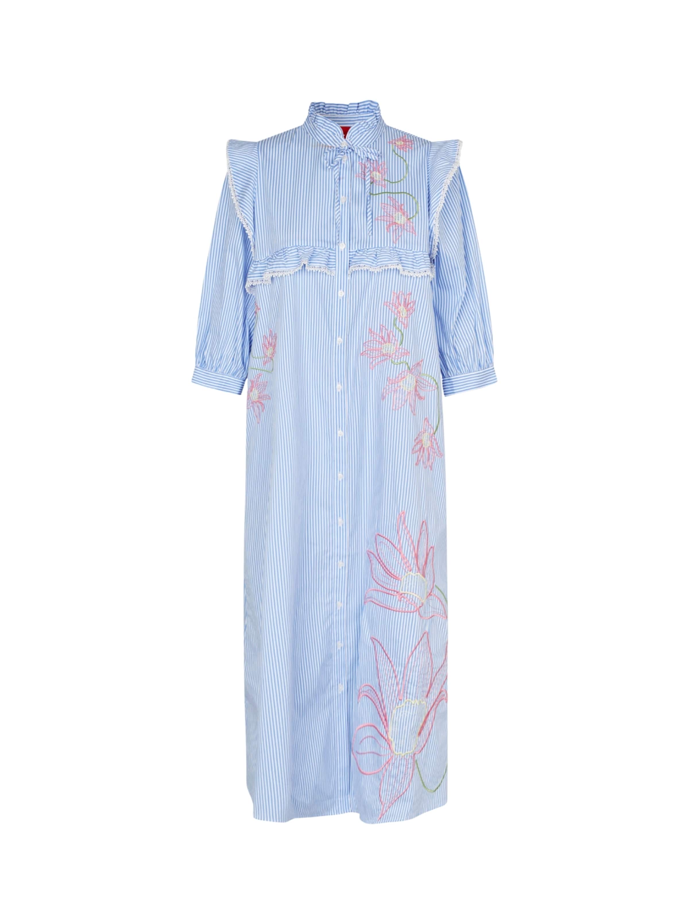 Crās Jurk ' Codycras ' in de kleur Wit, Productweergave