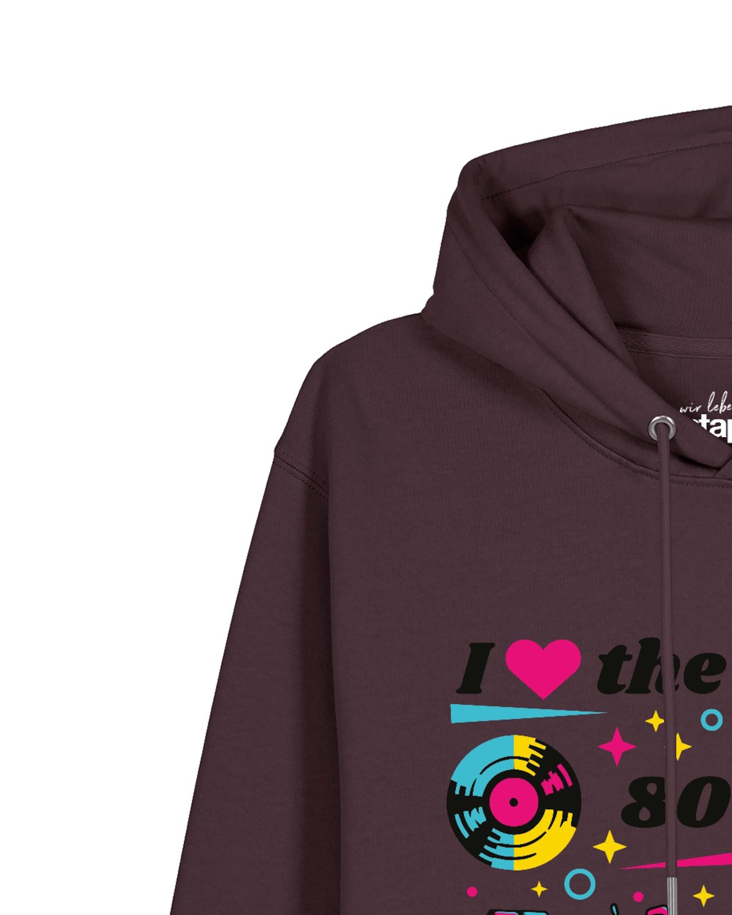 Sweat-shirt '80s Love' Watapparel en rouge