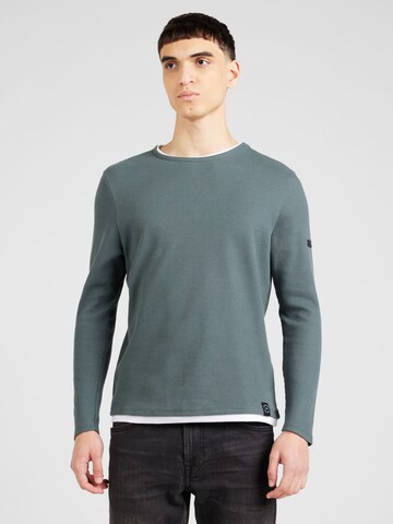 Key Largo Pullover 'STEFANO' i grøn: forside