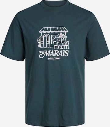 JACK & JONES Shirt 'REDHOOK' in Groen: voorkant