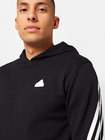 ADIDAS SPORTSWEAR Athletic Sweatshirt 'Future Icons 3-Stripes' in Black