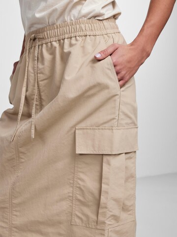 PIECES Rok 'JILL' in Beige