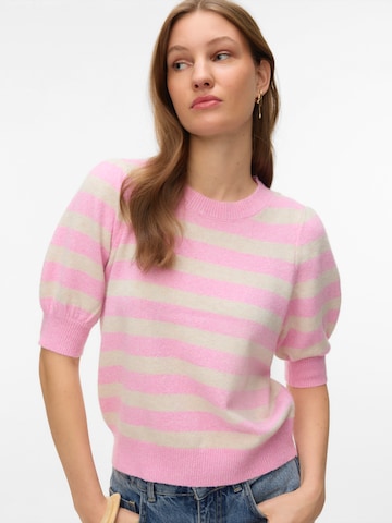 Pull-over 'VMDOFFY' VERO MODA en rose : devant