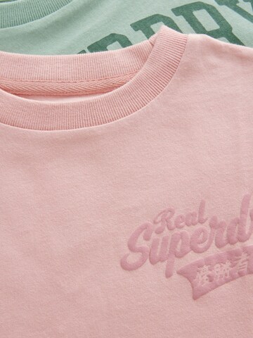 Superdry & Co T-Shirt 'Essentials' in Grün