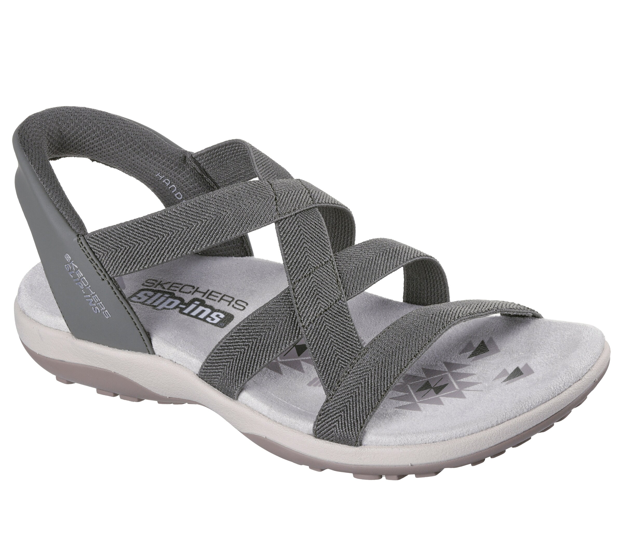 SKECHERS Sandale in Grün