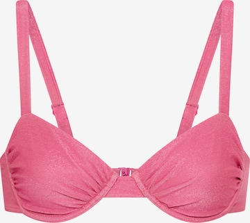 LSCN by LASCANA Bikinitop in Pink: Vorderseite
