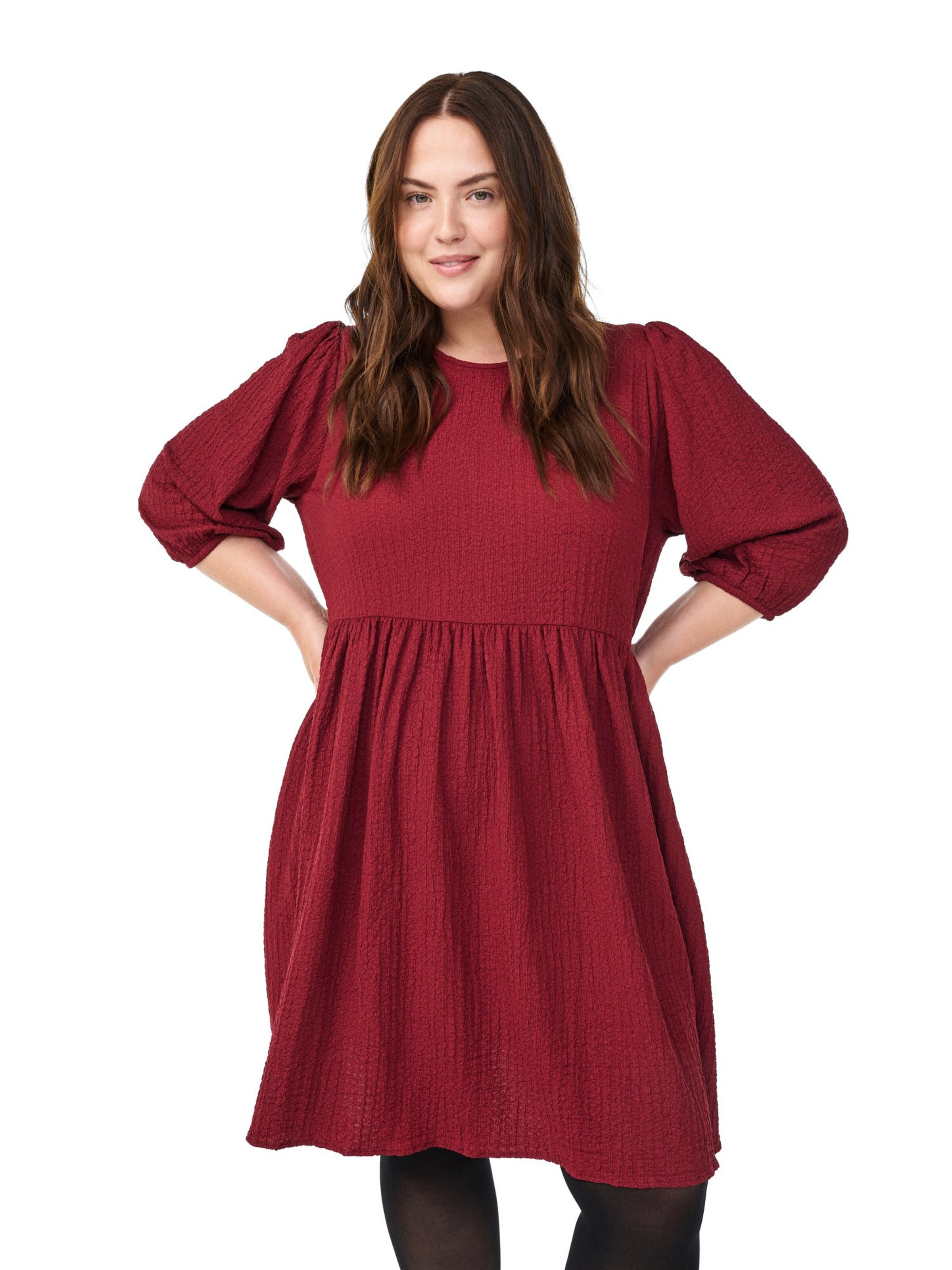 Flash by Zizzi Šaty 'Fltia' – červená: přední strana