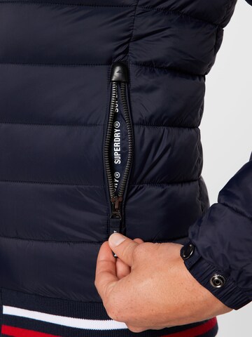 Superdry Between-season jacket 'FUJI' in Blue