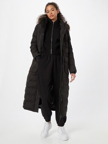 Superdry Winter Coat in Black