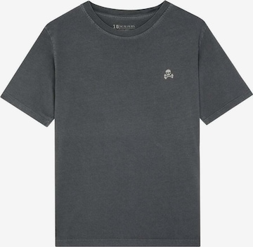 Scalpers Toiminnallinen paita ' ' värissä harmaa: etupuoli