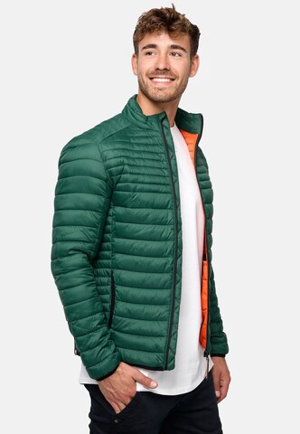 INDICODE JEANS Between-Season Jacket 'Islington' in Green