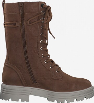 s.Oliver Lace-up boot in Brown