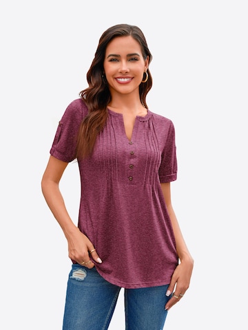 Bluză de la Imily Bela pe roșu: față