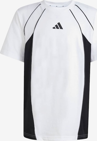 ADIDAS SPORTSWEAR - Camisa funcionais em branco: frente