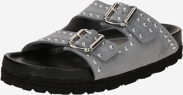 espadrij l´originaleNatikače s potpeticom 'AMI RIVET' - siva boja: prednji dio