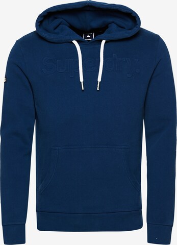 Superdry Sportsweatshirt in Blau: predná strana