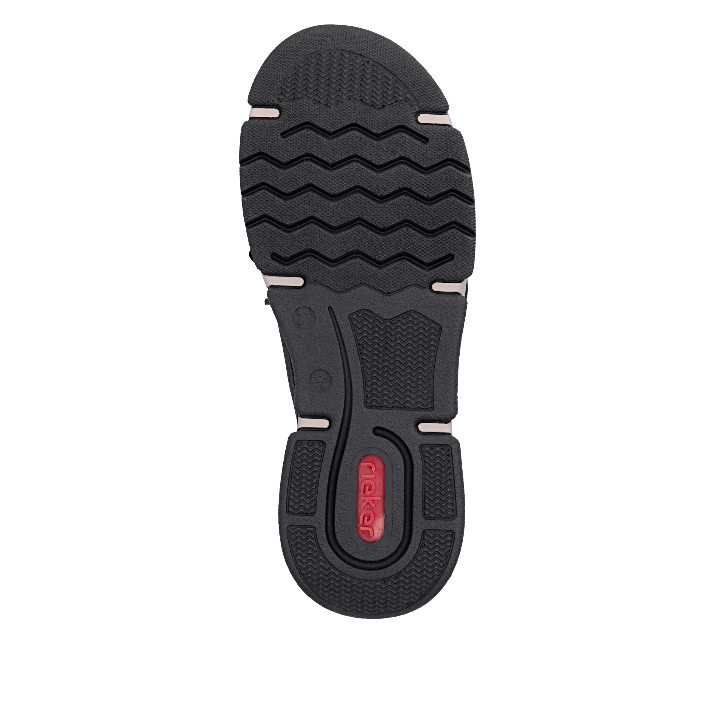 Chaussure basse '45976' Rieker en noir