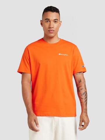 Maglietta di Champion Authentic Athletic Apparel in arancione: frontale