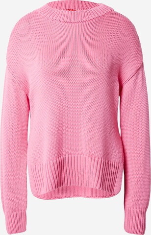 Pull-over 'Smegina' HUGO en rose : devant