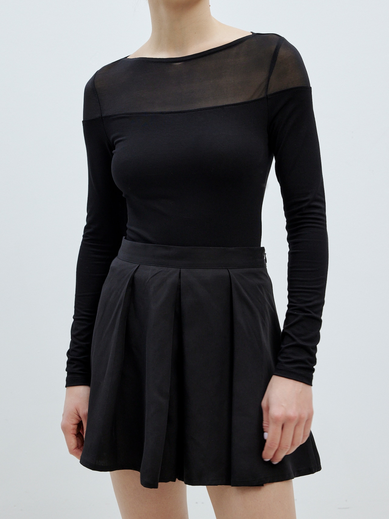 EDITED Shirt 'Kareene' Zwart