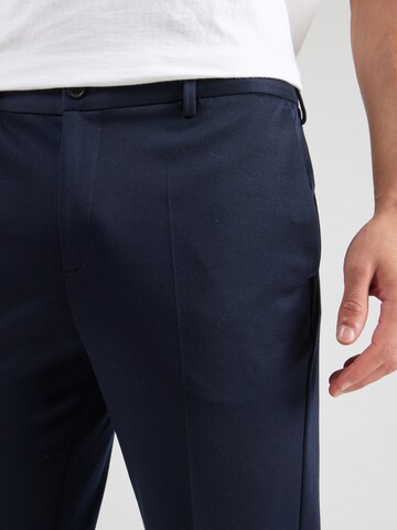 JACK & JONES Slimfit Hlače na rob 'JPRJaxon' | modra barva