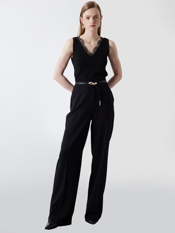 Ipekyol Regular Pleated Pants in Black