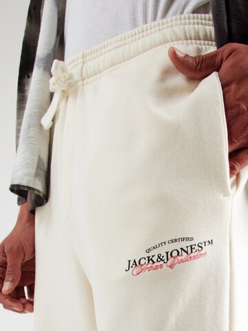 JACK & JONES Конический (Tapered) Штаны 'JPSTKANE BILLY' в Белый