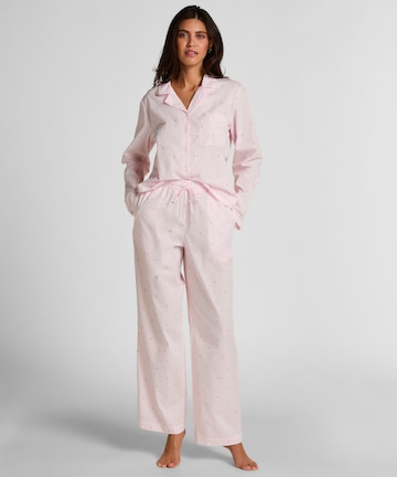 Hunkemöller Pyjamahose in Weiß