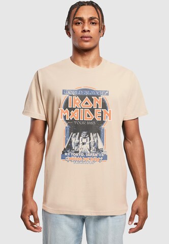 Merchcode Shirt in Beige: Vorderseite