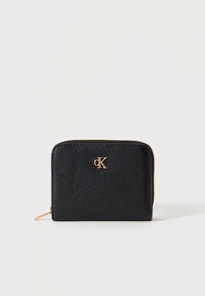 Calvin Klein Naudas maks pieejams One Size, krāsa - melns, Preces skats