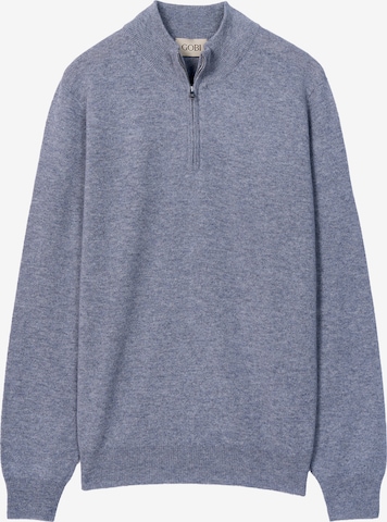 GOBI Cashmere Pullover in Grau: Vorderseite