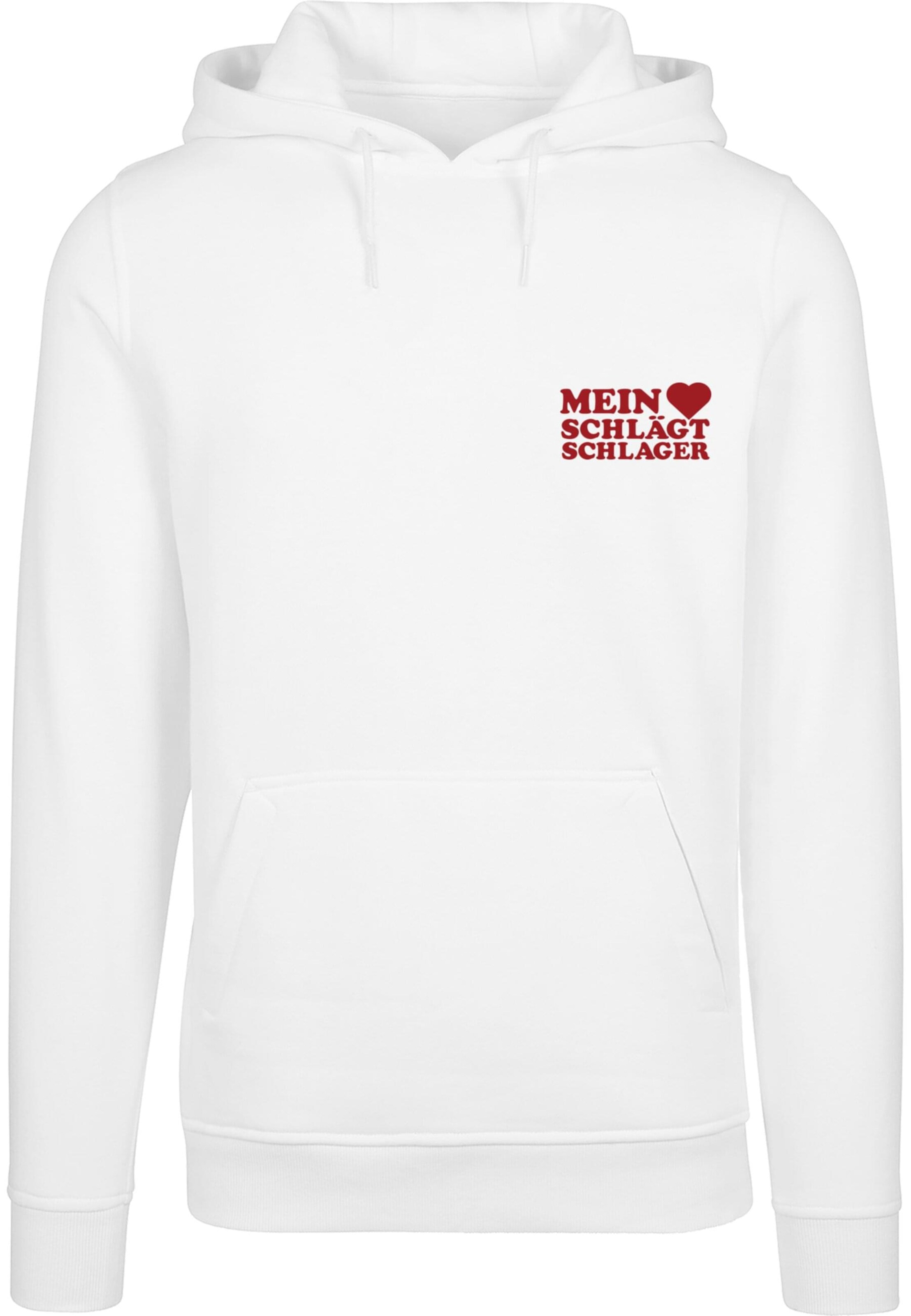 Sweat-shirt Merchcode en blanc : devant