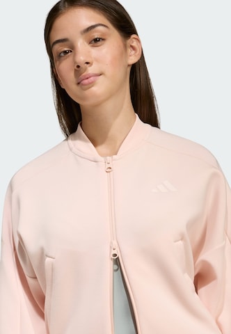 ADIDAS SPORTSWEAR Sports sweat jacket in Pink