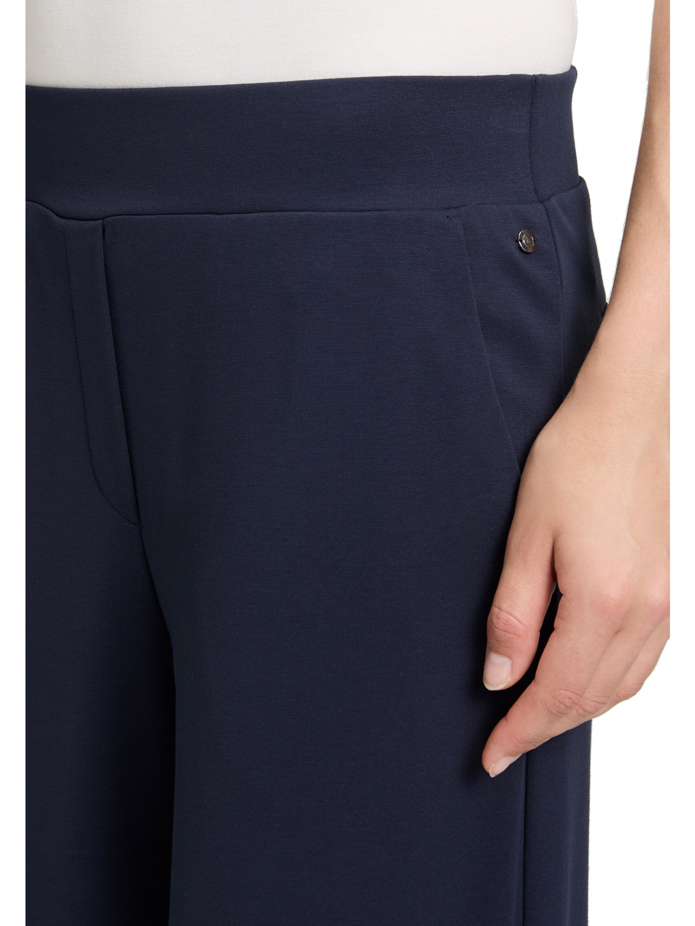 Betty & Co Slimfit Broek in Blauw