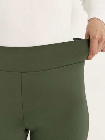 Cellbes of Sweden Skinny Broek in Groen