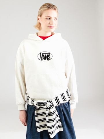 VANS Sweatshirt in Weiß: Vorderseite