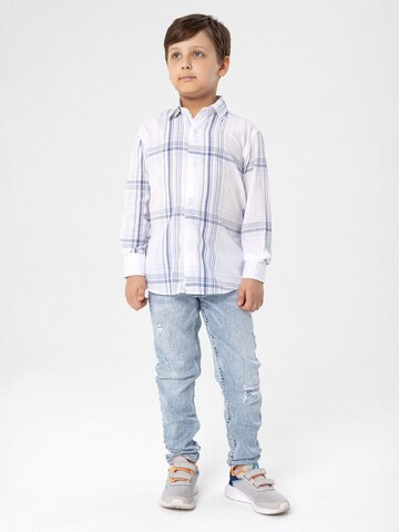 Coupe slim Chemise Daniel Hills en blanc