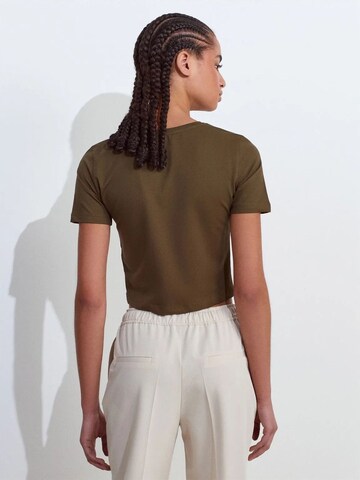 Dilvin - Camisa em verde