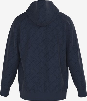 JOOP! Jeans Zip-Up Hoodie in Blue