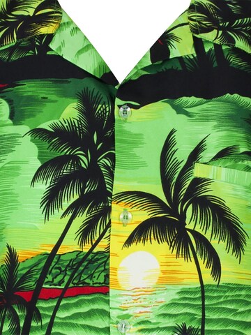 Maglietta 'Surf' di King Kameha in verde