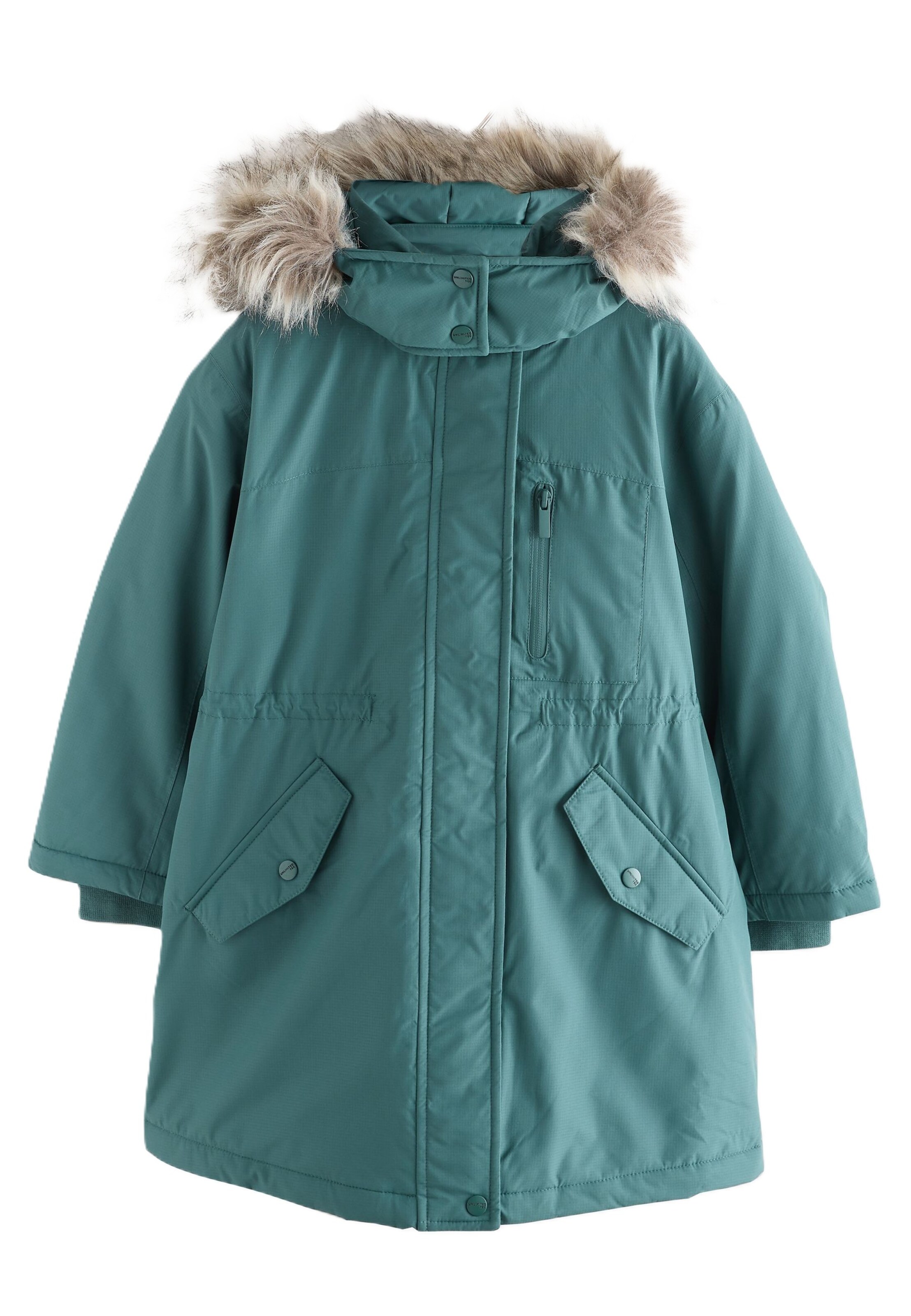 Next Plašč | modra barva: sprednja stran