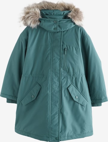 mėlyna Next Paltas: priekis