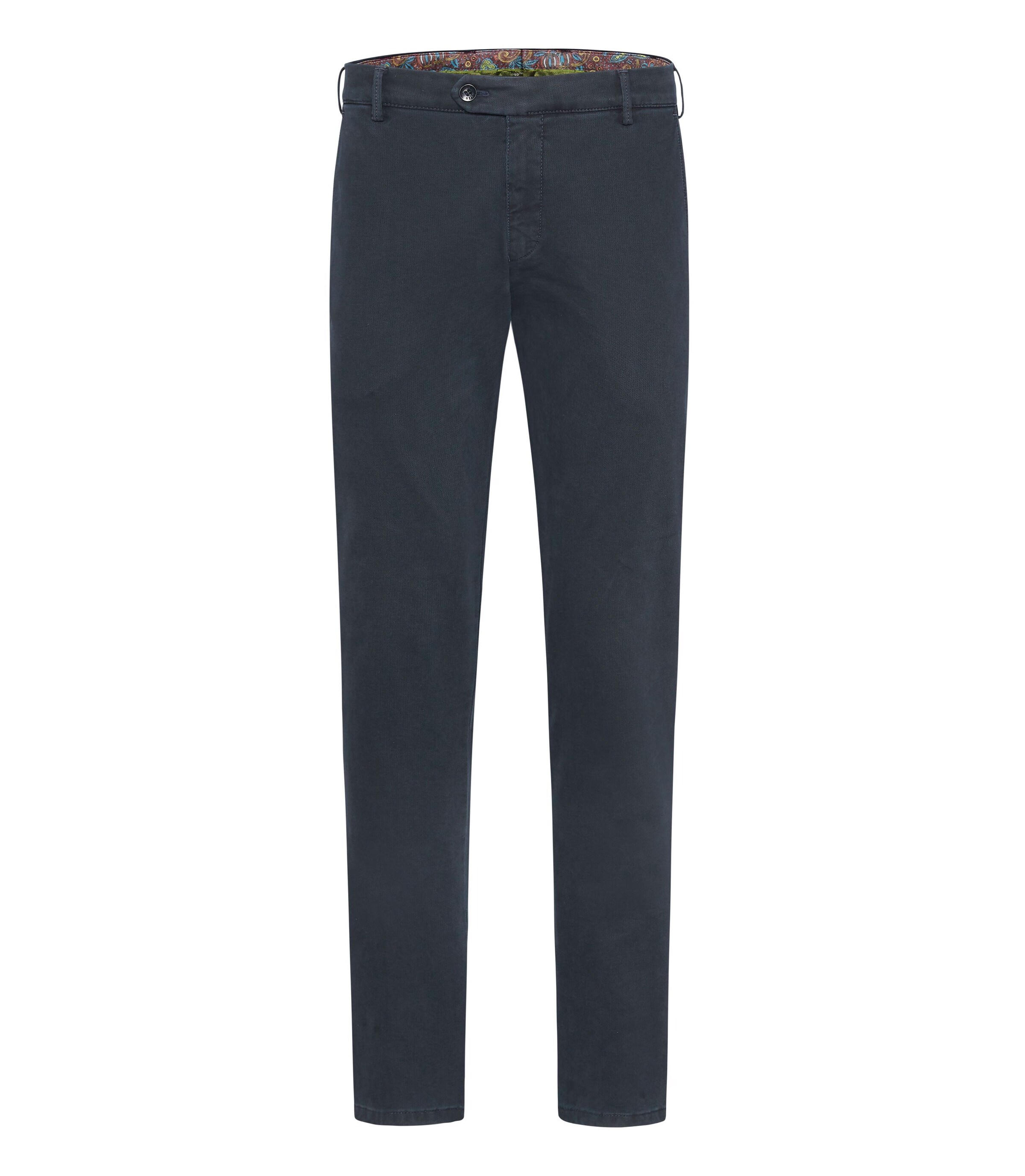 Coupe slim Pantalon chino 'Bonn' Meyer Hosen en bleu : devant