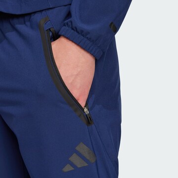 ADIDAS PERFORMANCE Skinny Sports trousers 'Tiro 25' in Blue