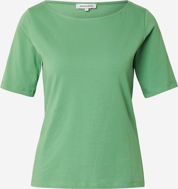 MORE & MORE - Camisa em azul: frente