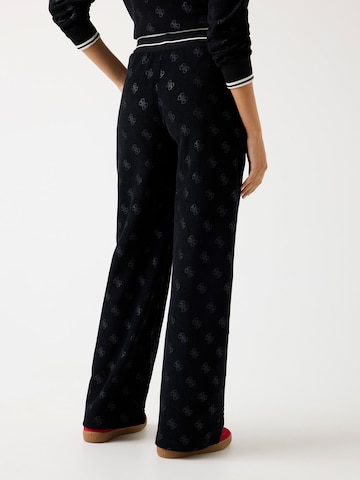 Wide Leg Pantalon GUESS en noir