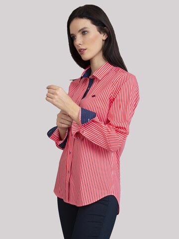 Camicia da donna 'Manila' di Sir Raymond Tailor in rosso