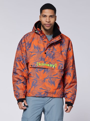 CHIEMSEE Outdoor jacket 'Kimsay' in Orange: front